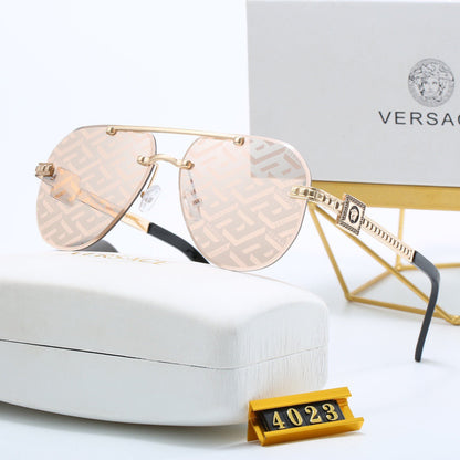 Metal aviator sunglasses 4023