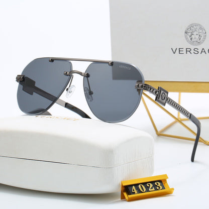 Metal aviator sunglasses 4023