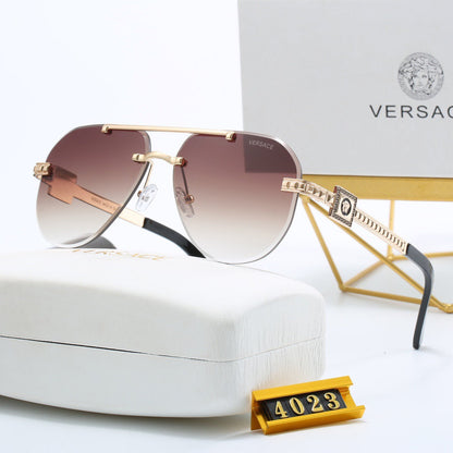 Metal aviator sunglasses 4023