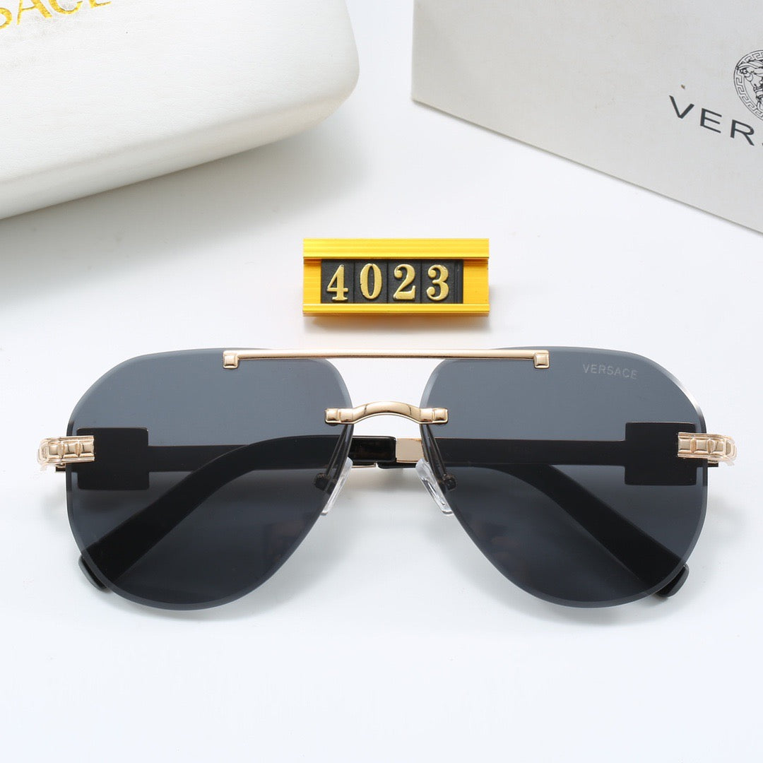 Metal aviator sunglasses 4023