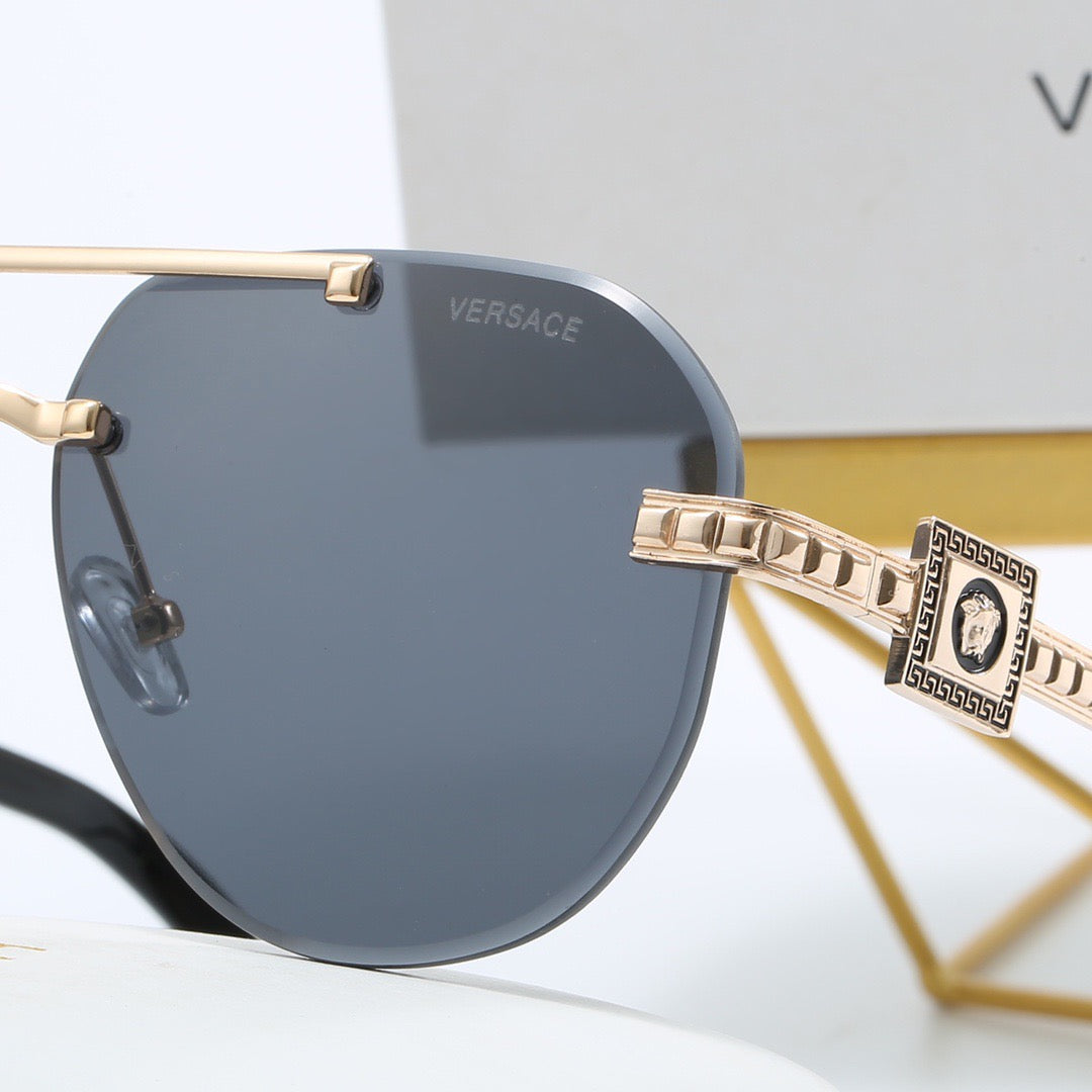 Metal aviator sunglasses 4023