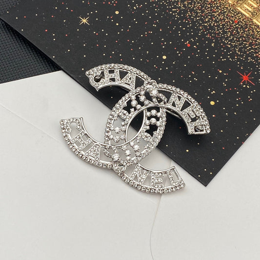 Cutout Shiny Brooch