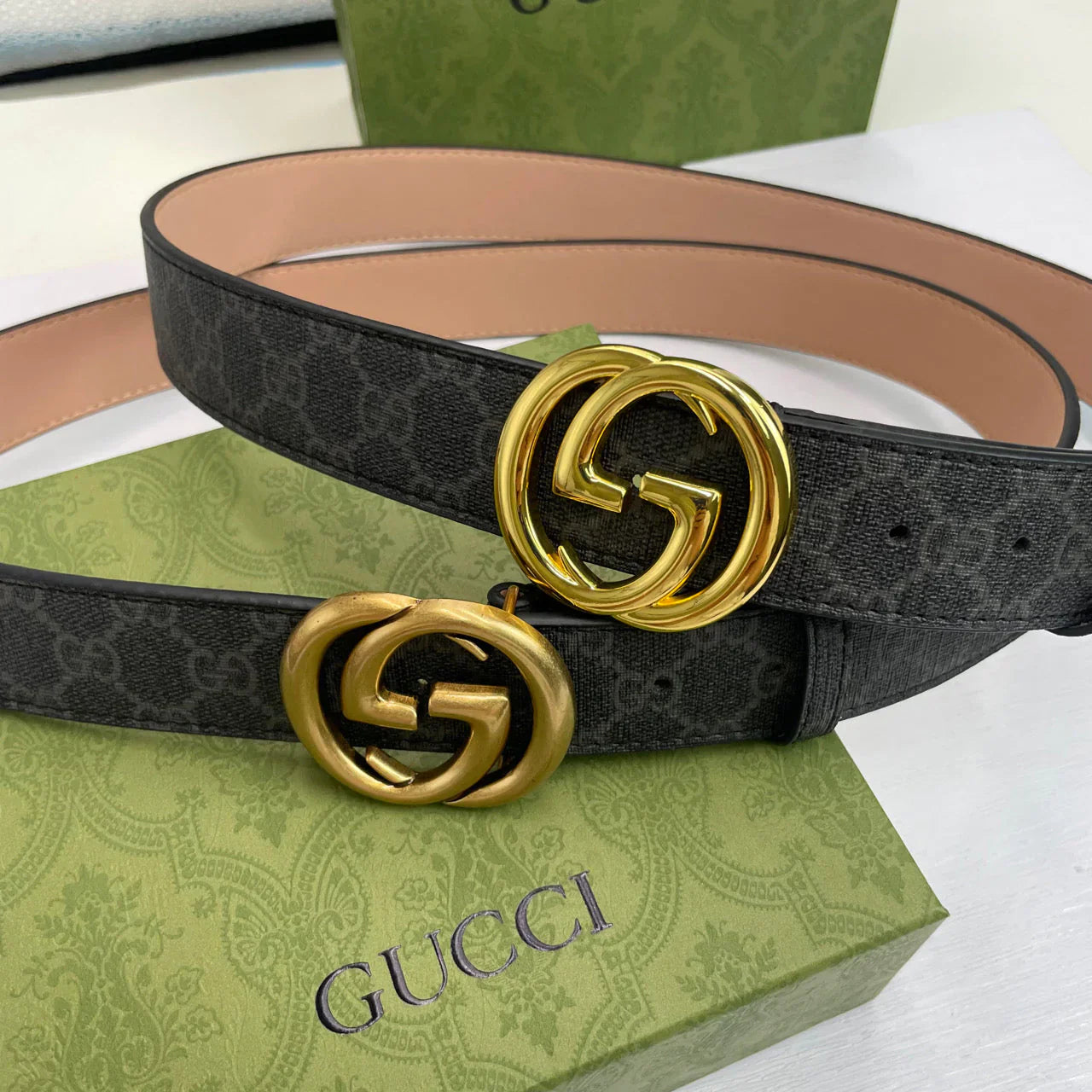 5 Colors Classic pattern printed belt