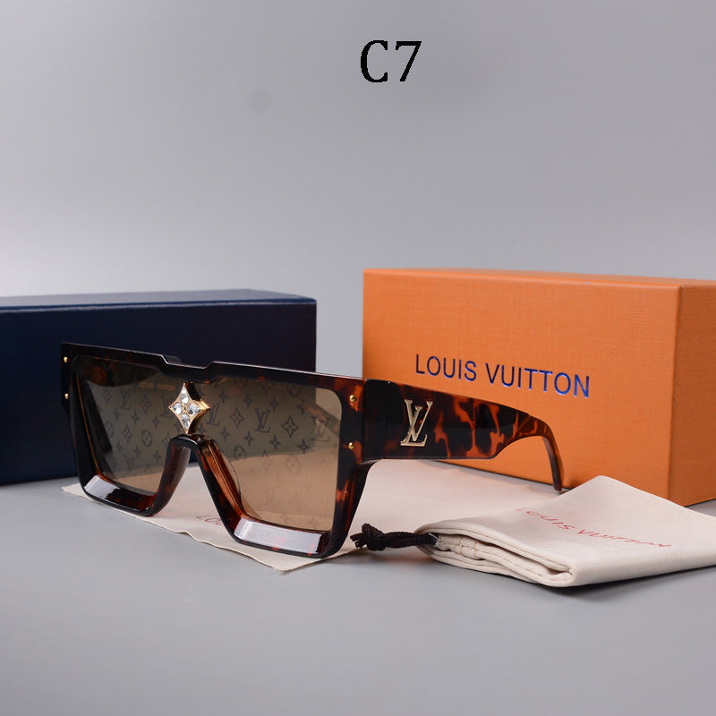 2024 new square frame unisex sunglasses 1486