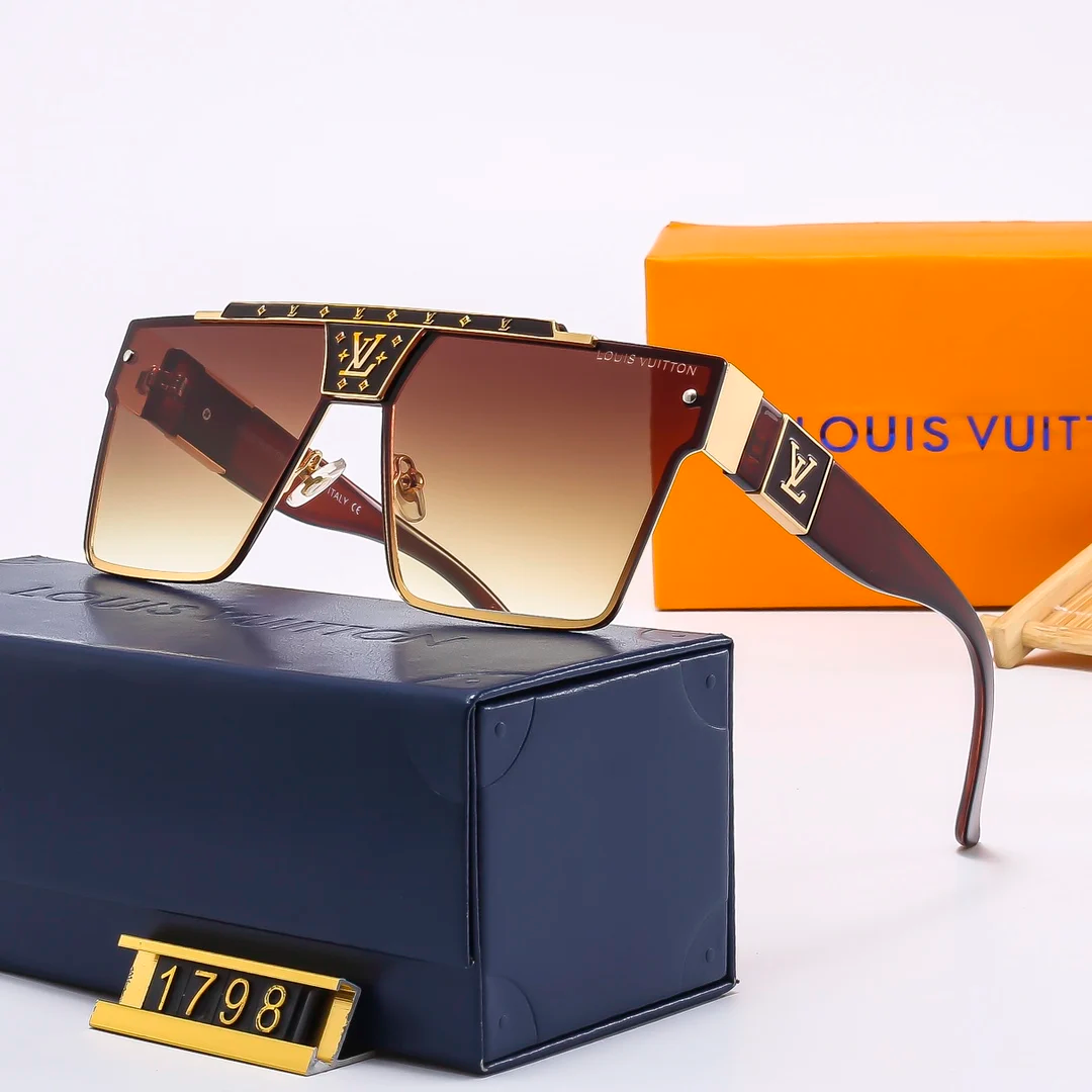 Retro large frame sunglasses 1798