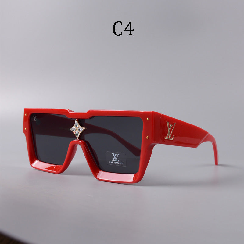 2024 new square frame unisex sunglasses 1486