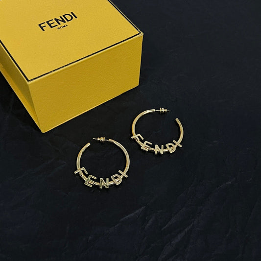 Half-circle earrings