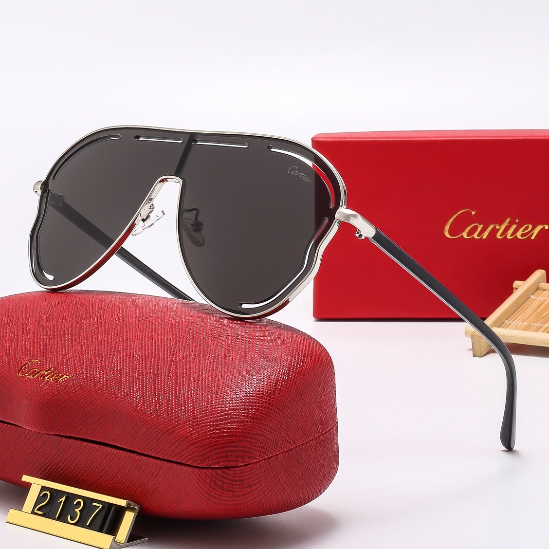 Fashion hot 6 color sunglasses 2137