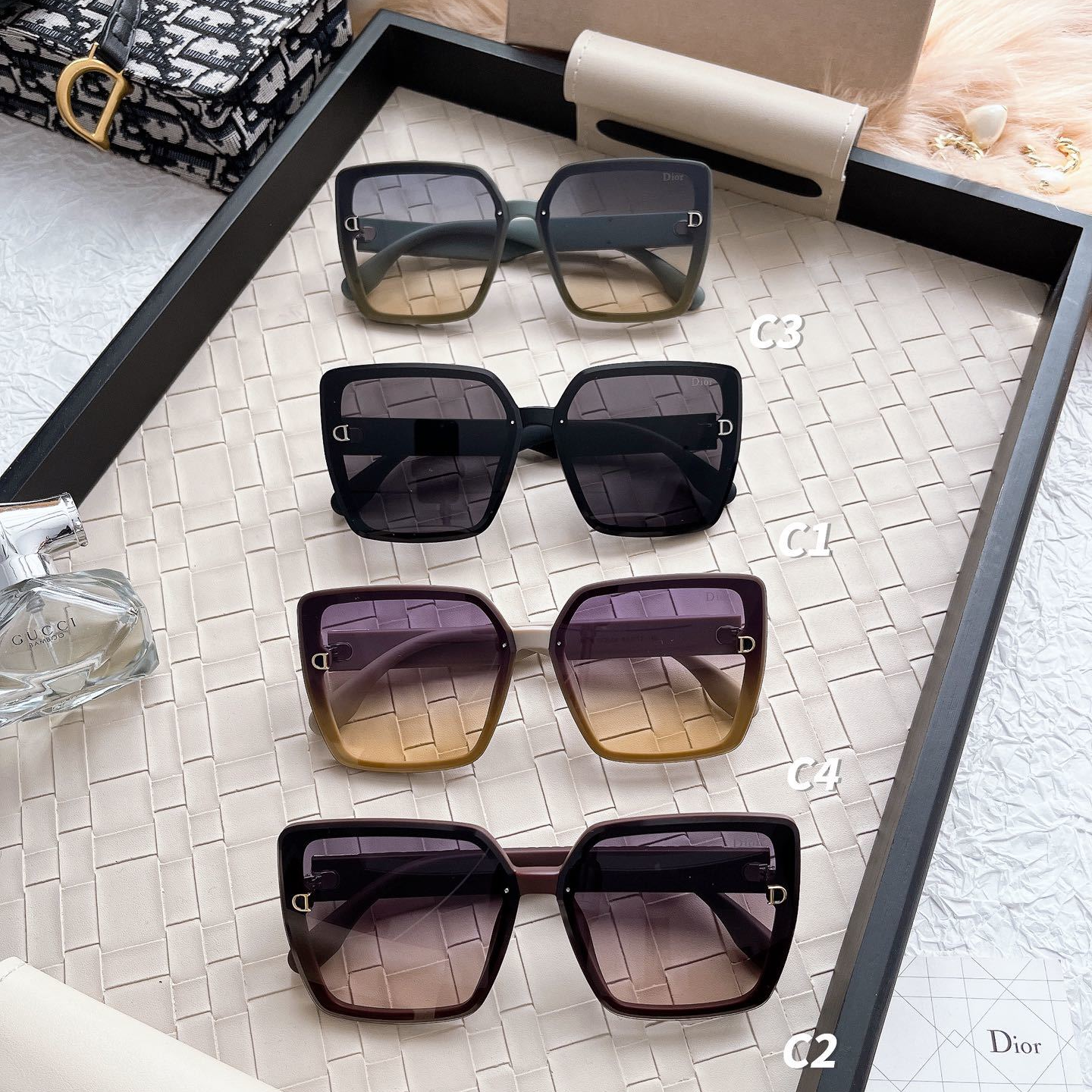 Fashion hot 4 color sunglasses 5901