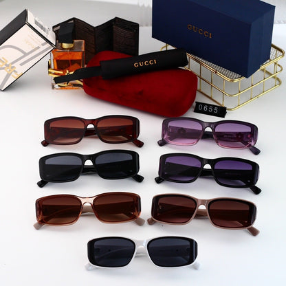 Fashion hot 7 color sunglasses 0655