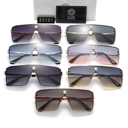 Retro Metal Letter Sunglasses 23121